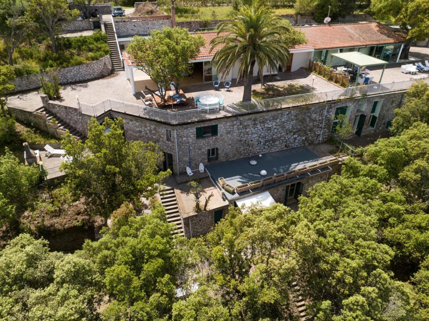 Casa William - Villa E 2 Dependance Porto Azzurro Eksteriør bilde